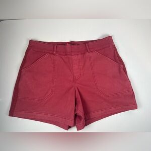 Spanx Stretch‎ Twill Shorts Wild Rose Size 2X